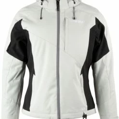 509 Range Womens Insulated Jacket Light Gray With Teal