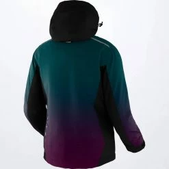Alternative view of FXR 2022 Pulse Womens Snowmobile Jacket Ocean-Plum Fade