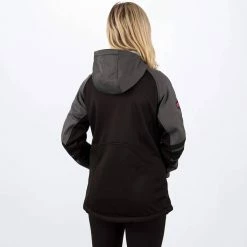 Alternative view of FXR 2022 Maverick Softshell Womens Snowmobile Jacket Black/Elec Pink