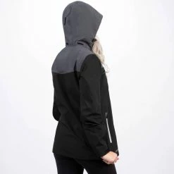 Alternative view of FXR Adventure Tri-Laminate Womens Snowmobile Jacket Black/Char