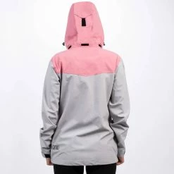Alternative view of FXR Adventure Tri-Laminate Womens Snowmobile Jacket Grey/Dusty Rose