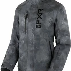 FXR 2023 Fresh Womens Snowmobile Jacket Char Ink/Black