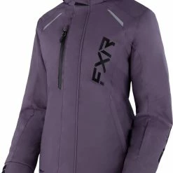 FXR 2023 Pulse Womens Snowmobile Jacket Muted Grape/Black
