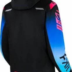 Alternative view of FXR 2023 RRX Womens Snowmobile Jacket Black/Blue/E Pink Fade