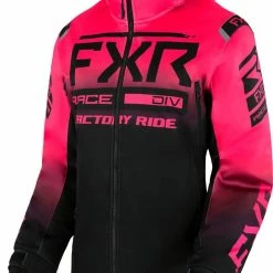 FXR 2023 RRX Womens Snowmobile Jacket Black/Fuchsia