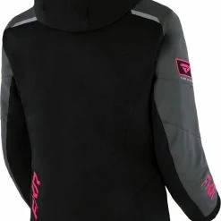 Alternative view of FXR 2023 Renegade FX Womens Snowmobile Jacket Black/Charcoal/Fuchsia
