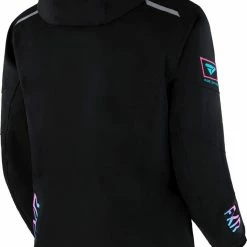 Alternative view of FXR 2023 Renegade FX Womens Snowmobile Jacket Black/Sky Blue-E Pink Fade
