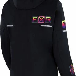 Alternative view of FXR 2023 Maverick Womens Snowmobile Jacket Black/Neon Fusion