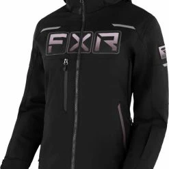 FXR 2023 Maverick Womens Snowmobile Jacket Black/Muted Grape Fade