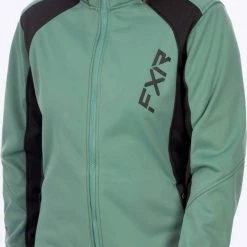 FXR Pulse Softshell Womens Snowmobile Jacket Sage/Charcoal