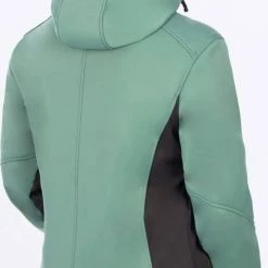 Alternative view of FXR Pulse Softshell Womens Snowmobile Jacket Sage/Charcoal