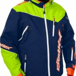 Castle X Rival Snowmobile Jacket Navy/Hi-Vis