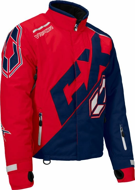 Castle X Vapor Jacket Red/Navy/White 1 Castle X Vapor Jacket Red/Navy/White