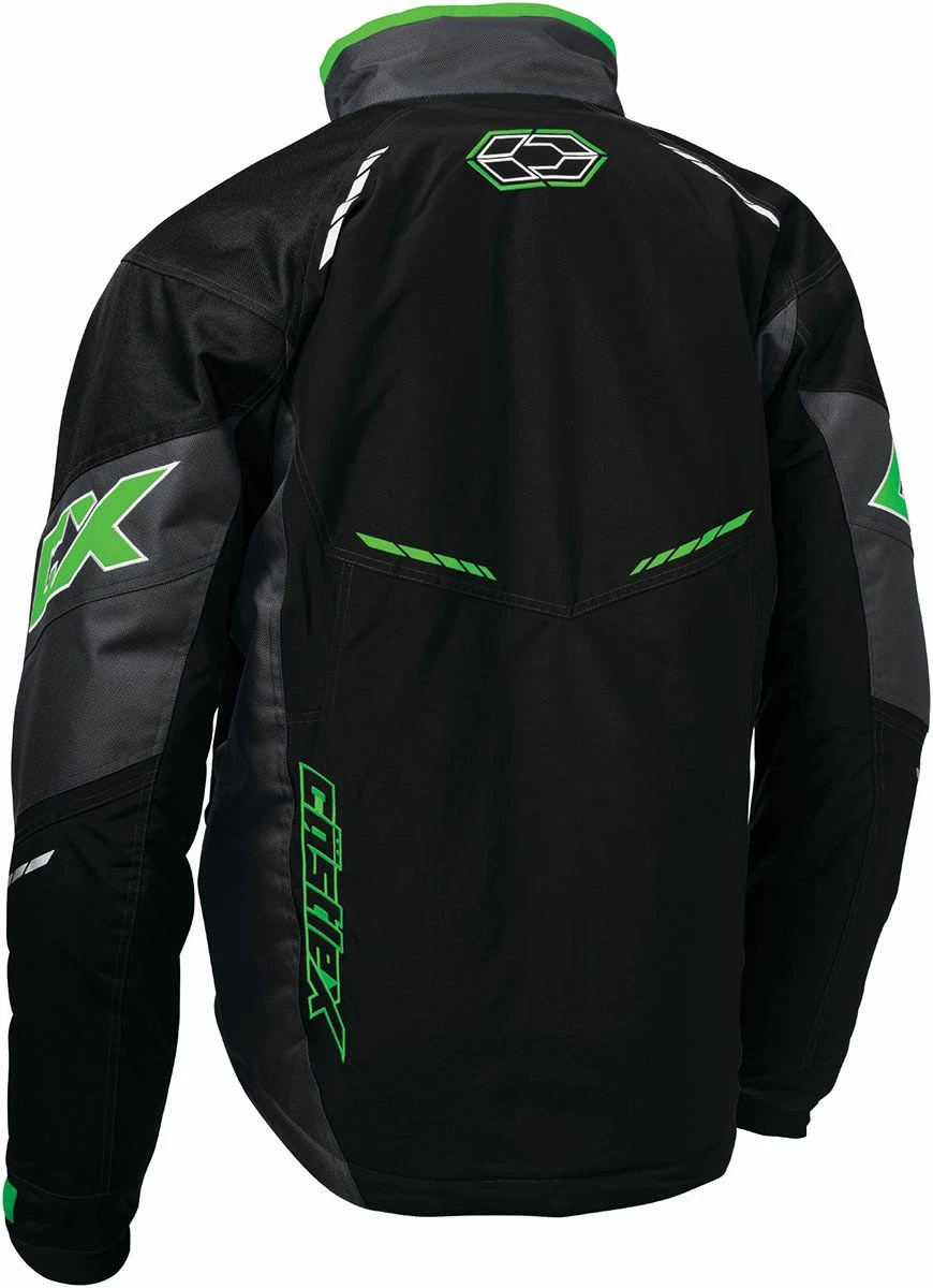 Castle X Blade G4 Jacket Black/Charcoal/Green 2 Castle X Blade G4 Jacket Black/Charcoal/Green - Image 2