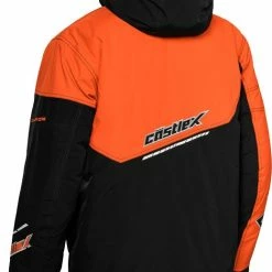 Alternative view of Castle X Phase Snowmobile Jacket Black/Orange