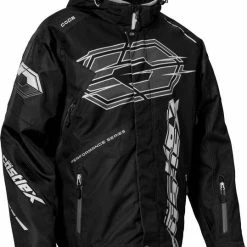 Castle X Code G3 Snowmobile Jacket Black/Charcoal/Silver