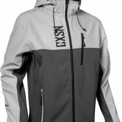 Castle X Barrier G4 Snowmobile Jacket Silver/Charcoal/Black