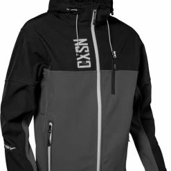 Castle X Barrier G4 Snowmobile Jacket Black/Charcoal/Silver