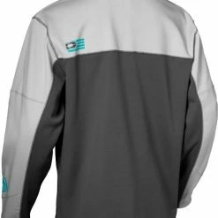 Alternative view of Castle X Fusion G4 Snowmobile Jacket Charcoal/Silver/Turquoise