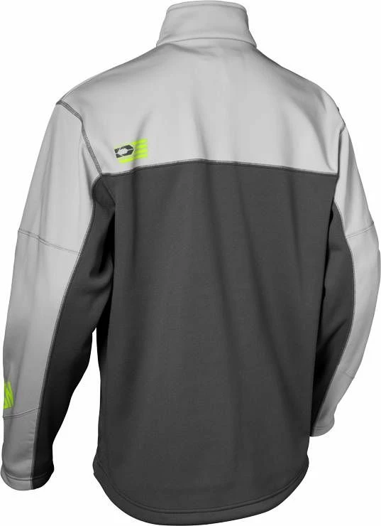 Castle X Fusion G4 Snowmobile Jacket Charcoal/Silver/Hi-Vis 2 Castle X Fusion G4 Snowmobile Jacket Charcoal/Silver/Hi-Vis - Image 2