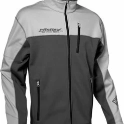 Castle X Fusion G4 Snowmobile Jacket Charcoal/Silver/Black