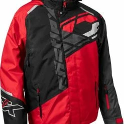 Castle X Code G4 Snowmobile Jacket Red/Black/Charcoal