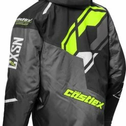 Alternative view of Castle X Code G4 Snowmobile Jacket Black/Charcoal/Hi-Vis