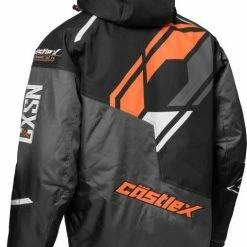 Alternative view of Castle X Code G4 Snowmobile Jacket Black/Charcoal/Orange
