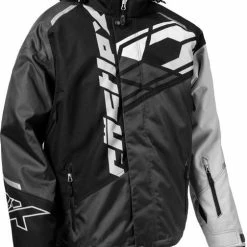 Castle X Code G4 Snowmobile Jacket Charcoal/Black/Silver