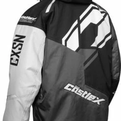 Alternative view of Castle X Code G4 Snowmobile Jacket Charcoal/Black/Silver