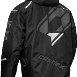 Alternative view of Castle X Code G4 Snowmobile Jacket Black/Charcoal/Silver