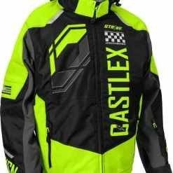 Castle X Strike G5 Snowmobile Jacket Hi-Vis/Black/Charcoal