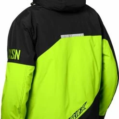 Alternative view of Castle X Phase G4 Snowmobile Jacket Black/Hi-Vis