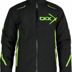 CKX Ungava Snowmobile Jacket Black/Lime