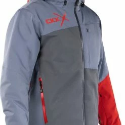CKX Alaska 2023 Snowmobile Jacket Grey/Red -Fxr shop 4811018 3