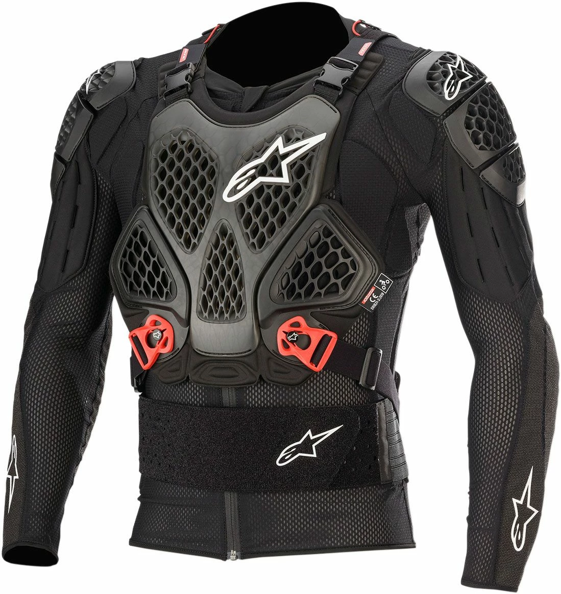 Alpinestars Bionic Tech V2 Jacket Protector Black/Red 1 Alpinestars Bionic Tech V2 Jacket Protector Black/Red