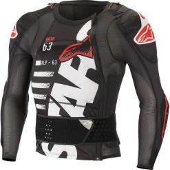 Alpinestars Sequence Long-Sleeve Jacket Protector Black/White/Red