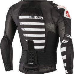 Alternative view of Alpinestars Sequence Long-Sleeve Jacket Protector Black/White/Red