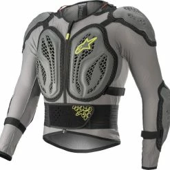 Alpinestars Bionic Action Jacket Protector Dark Gray/Ash Gray/Yellow Fluo