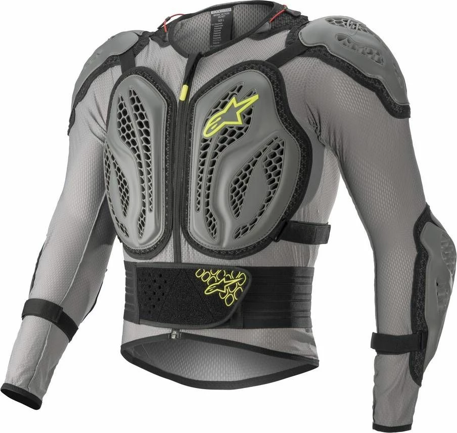 Alpinestars Bionic Action Jacket Protector Dark Gray/Ash Gray/Yellow Fluo 1 Alpinestars Bionic Action Jacket Protector Dark Gray/Ash Gray/Yellow Fluo