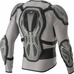 Alternative view of Alpinestars Bionic Action Jacket Protector Dark Gray/Ash Gray/Yellow Fluo