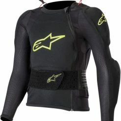 Alpinestars Bionic Plus Youth Long Sleeve Jacket Protector Black/Yellow