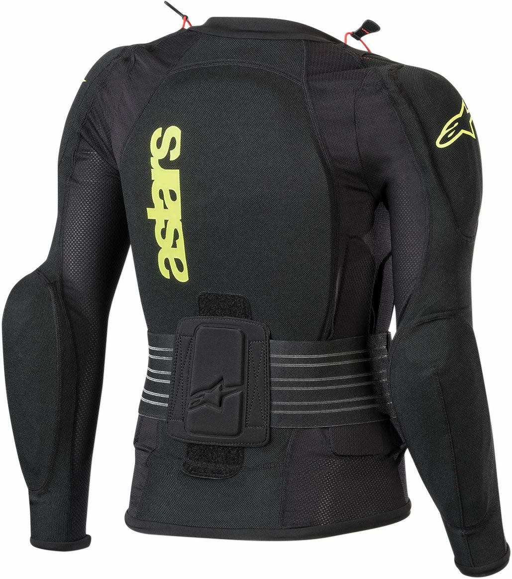 Alpinestars Bionic Plus Youth Long Sleeve Jacket Protector Black/Yellow 2 Alpinestars Bionic Plus Youth Long Sleeve Jacket Protector Black/Yellow - Image 2