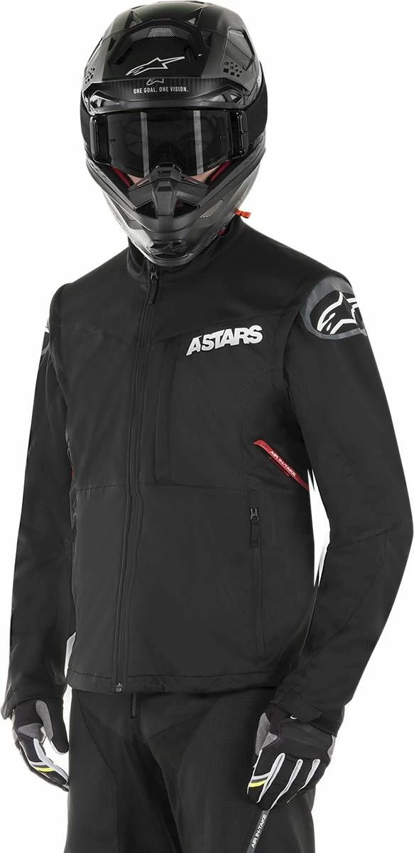 Alpinestars Session Race Offroad Jacket Black/Red 3 Alpinestars Session Race Offroad Jacket Black/Red - Image 3