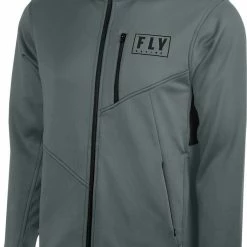 Fly Racing Mid Layer Jacket Heather Grey