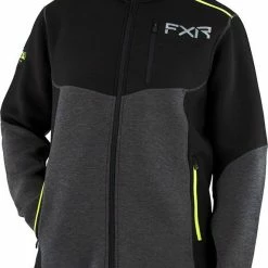 FXR Altitude Tech Zip-Up Jacket Charcoal/Hi-Vis