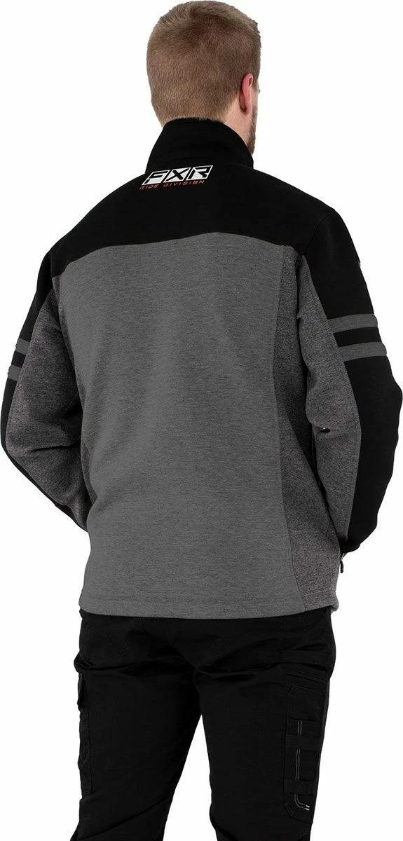 FXR Elevation Tech Zip-Up Jacket Black/Orange 2 FXR Elevation Tech Zip-Up Jacket Black/Orange - Image 2
