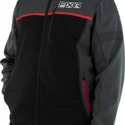 FXR Elevation Tech Zip-Up Jacket Black/Red