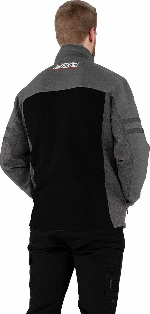 FXR Elevation Tech Zip-Up Jacket Black/Red 2 FXR Elevation Tech Zip-Up Jacket Black/Red - Image 2