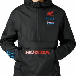 Fox Racing Honda Anorak Jacket Black